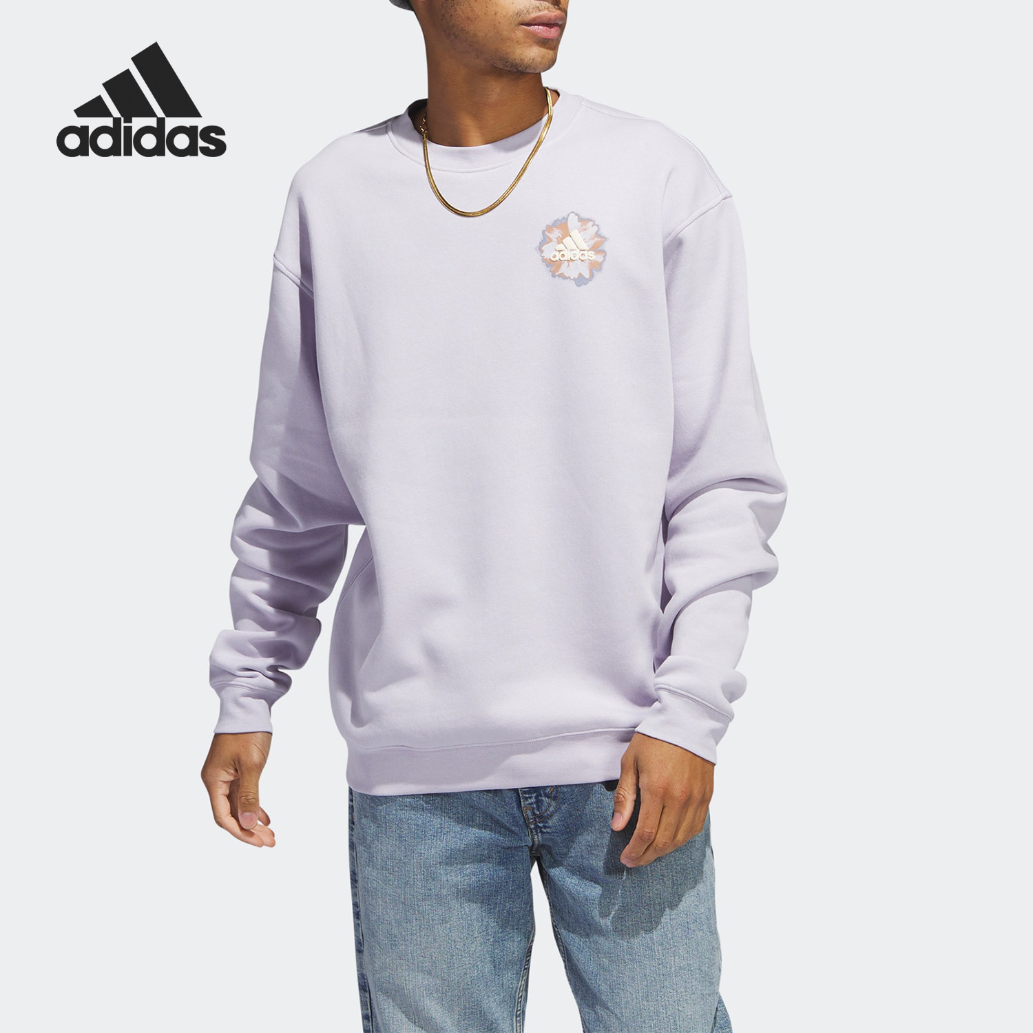 Adidas/阿迪达斯正品新款男女同款圆领简约卫衣套头衫HT3147,运动服/休闲服装,运动卫衣/套头衫,淘宝优惠券,粉丝福利购,淘宝优惠卷