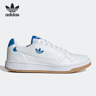 90男女经典 时尚 阿迪达斯官方正品 休闲板鞋 GW1411 三叶草NY Adidas