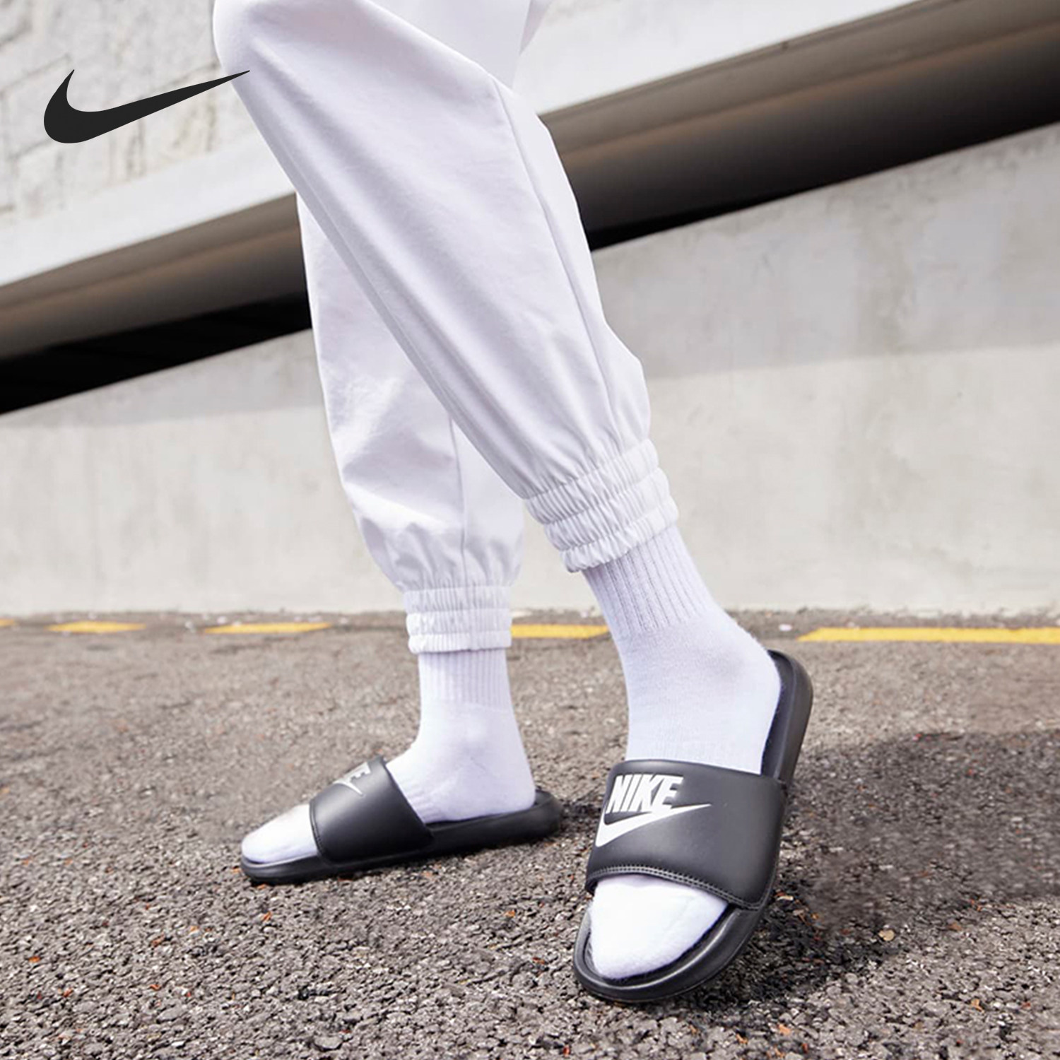Nike/耐克正品Victori One Slide女士运动耐磨拖鞋CN9677-004,运动鞋new,运动拖鞋,淘宝优惠券,粉丝福利购,淘宝优惠卷
