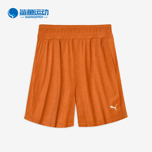 Puma/彪马正品2025夏季款女士运动宽松耐穿透气针织短裤688284-20