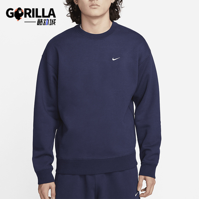 Nike/耐克正品新款男士复古宽松柔软卫衣套头卫衣DX1362-410