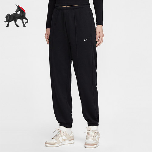 Nike/耐克正品Sportswear女士休闲中腰针织运动长裤IF0233-010