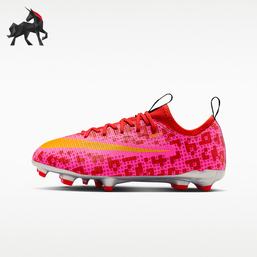 Nike/耐克正品新款儿童耐磨时尚系带透气经典足球鞋IQ3580-601