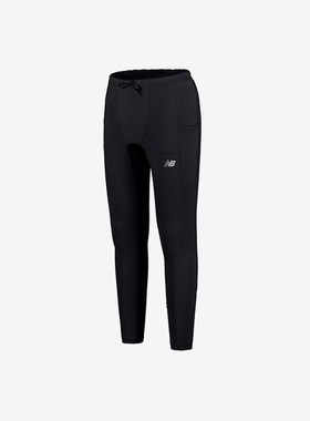 New Balance/NB正品新款男子舒适运动休闲系带紧身长裤MP43257-BK
