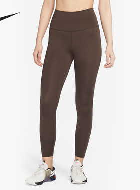 Nike/耐克官方正品One 女士运动训练速干高腰紧身裤DM7279-237