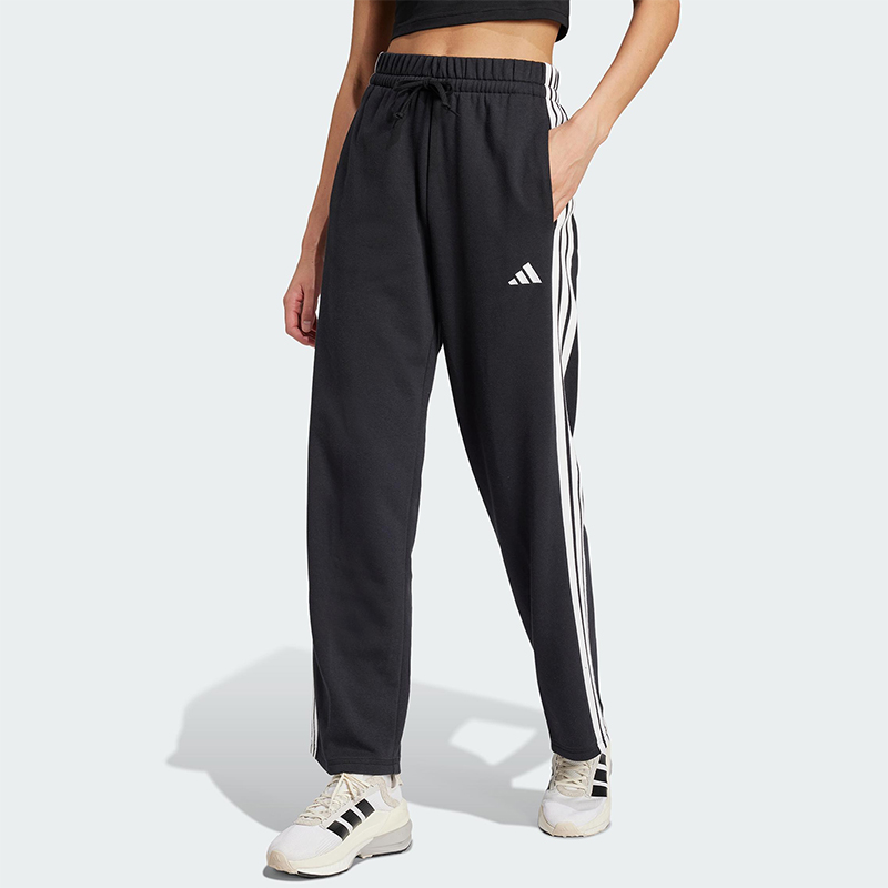 Adidas/阿迪达斯正品W 3S FT OH PT女士运动系带针织长裤JW7182