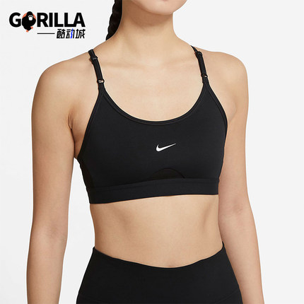 Nike/耐克正品夏季新款女士跑步训练经典瑜伽运动内衣CZ4463-010