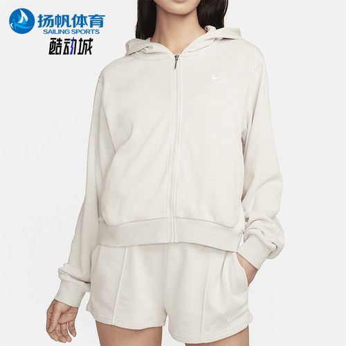 Nike/耐克正品2026女士连帽开衫休闲经典舒适运动服BV3343-100