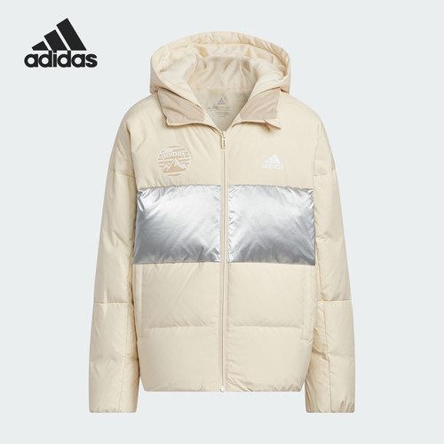 阿迪达斯正品儿童运动羽绒服