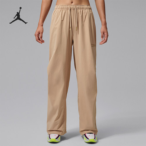 Nike/耐克正品Jordan女士系带中腰梭织休闲长裤HQ8893-244