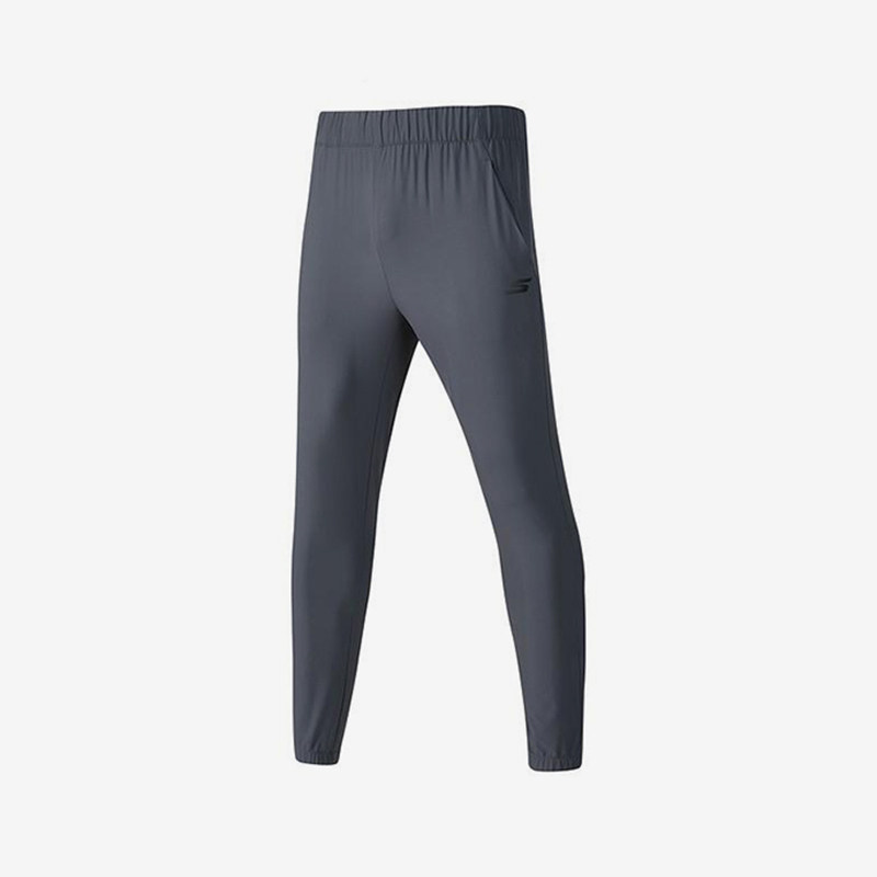 Skechers/斯凯奇正品春秋款男士松紧口袋印花梭织长裤P223M142