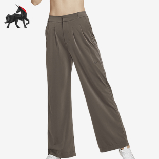 Nike/耐克正品女士运动宽松速干透气休闲梭织阔腿长裤 FQ2167-004