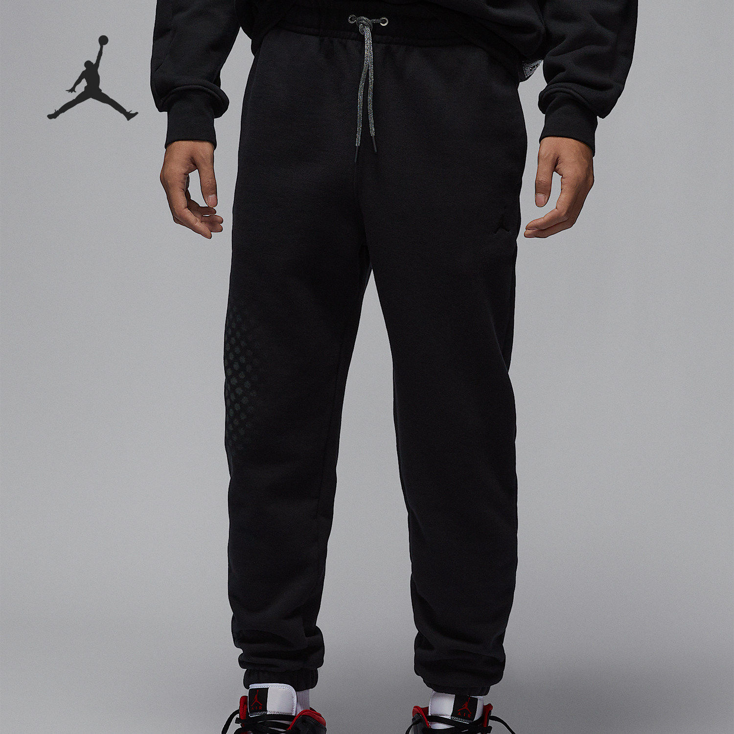 Nike/耐克正品JORDAN男士针织束脚篮球运动长裤HQ8828-010,运动服/休闲服装,运动长裤,淘宝优惠券,粉丝福利购,淘宝优惠卷