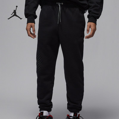 Nike/耐克正品JORDAN男士针织束脚篮球运动长裤HQ8828-010