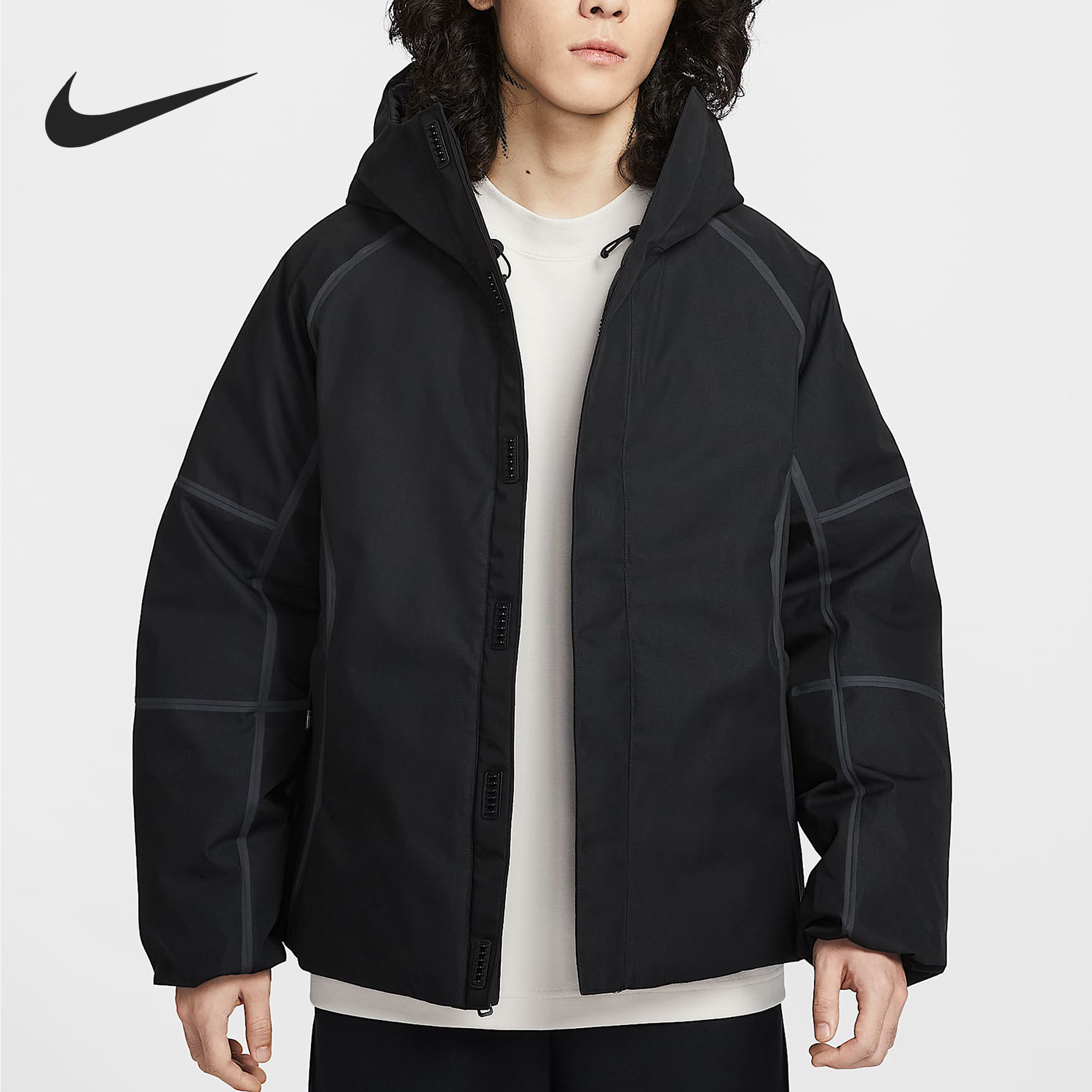 耐克男士保暖运动羽绒服