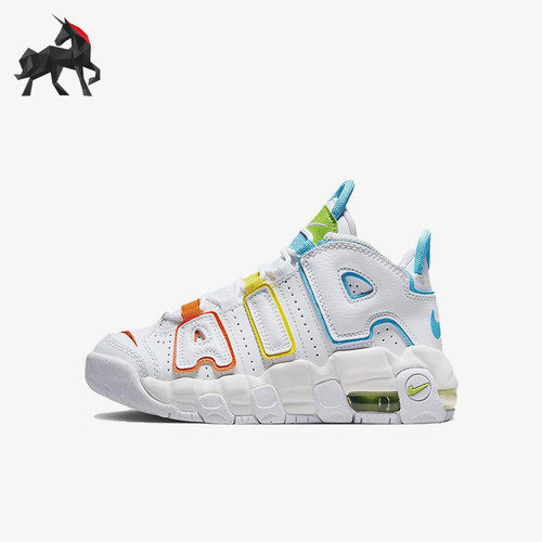 Nike/耐克正品AirMoreUptempoPS新款儿童经典篮球鞋FJ4625-100
