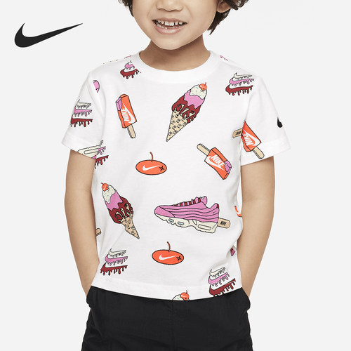 Nike/耐克婴童冰淇淋印花经典T恤