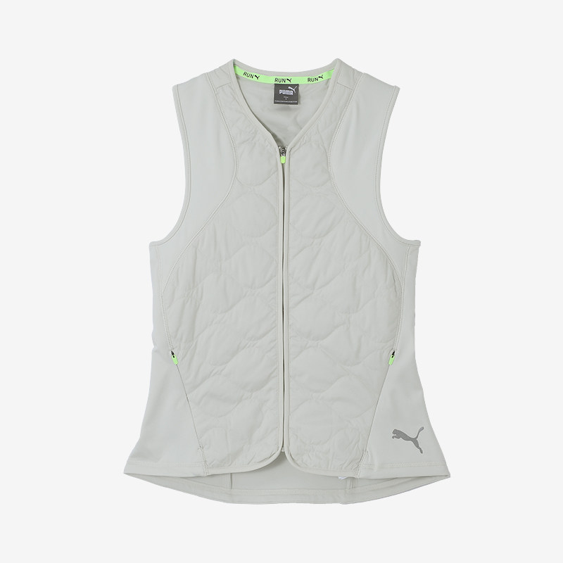 Puma/彪马正品新款女士加绒跑步轻盈运动拉链马甲524603-05