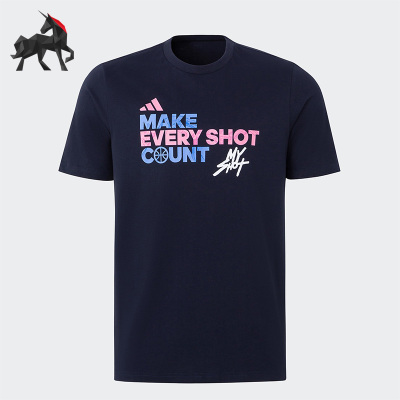 阿迪达斯正品男子短袖