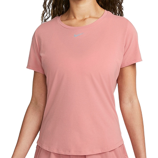 Nike/耐克官方正品夏季女子跑步运动透气圆领短袖T恤DD0619-618