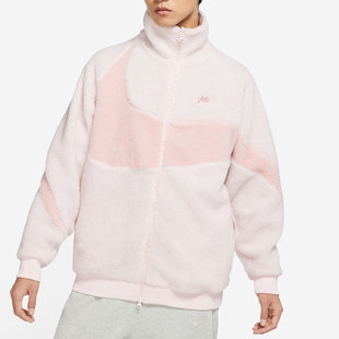 男女运动休闲双面穿羊羔绒外套BQ6546 Nike 26夏 正品 640 耐克