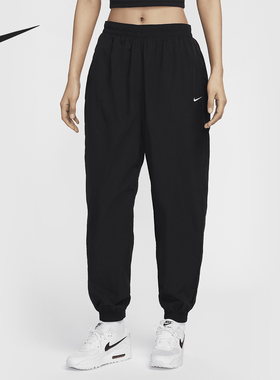Nike/耐克官方正品当季新款女士运动宽松休闲梭织长裤FV7669-010