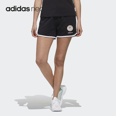 阿迪达斯正品女子休闲短裤