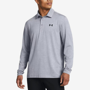 男士 035 安德玛正品 1387123 POLO衫 翻领经典 新款 柔软针织长袖