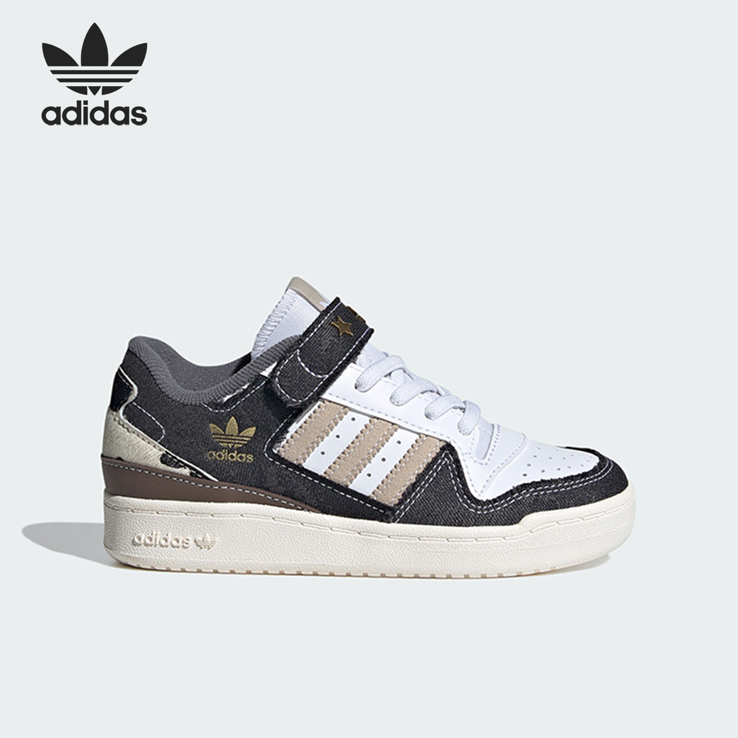 阿迪达斯小童运动休闲板鞋