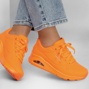 Skechers 斯凯奇正品 新款 女士复古厚底休闲气垫缓震运动鞋