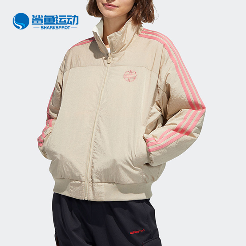 阿迪达斯女子双面穿运动棉服