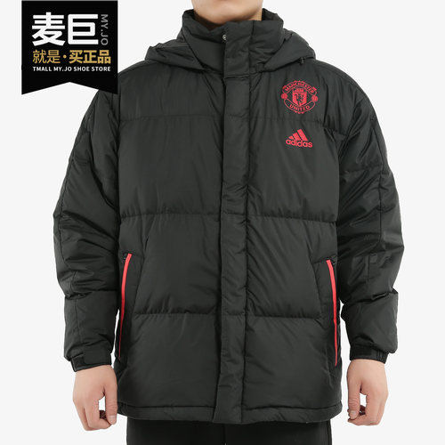 adidas阿迪达斯连帽羽绒服正品