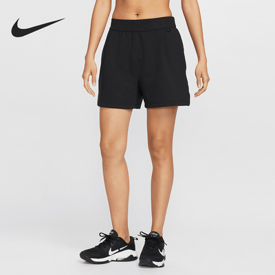 Nike/耐克官方正品舒适夏季款女士透气训练运动短裤HQ8180-010