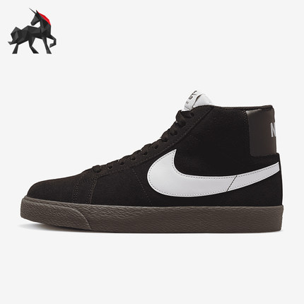 Nike/耐克正品SB Zoom Blazer Mid男女防滑耐磨滑板鞋864349-010