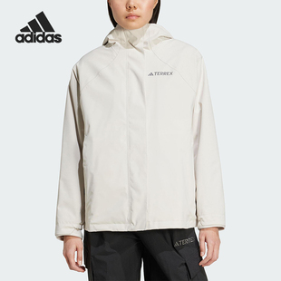 Adidas/阿迪达斯正品XPL W FLC 3IN1女士宽松运动连帽外套JV8690