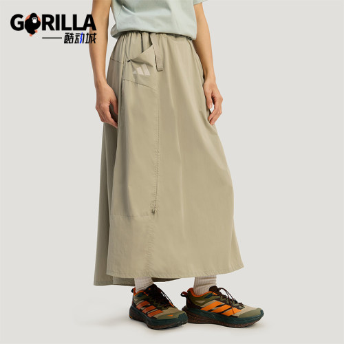 Adidas/阿迪达斯正品XPLORIC SKIRT女士凉感户外风半身裙KD4417