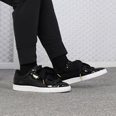 Heart 彪马正品 Puma Basket 363073 Patent 女子休闲板鞋