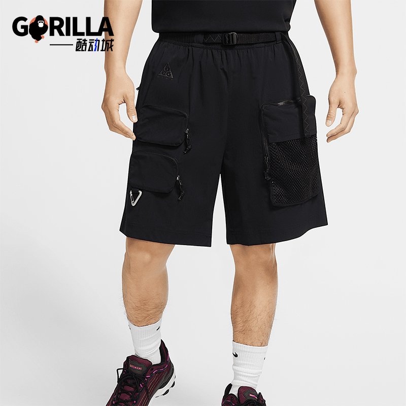 Nike短裤acg户外机能工装多口袋