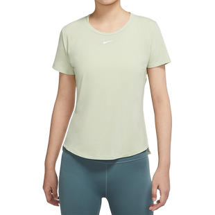 Nike/耐克官方正品DRI-FIT ONE LUXE女子圆领休闲短袖DD0619-371
