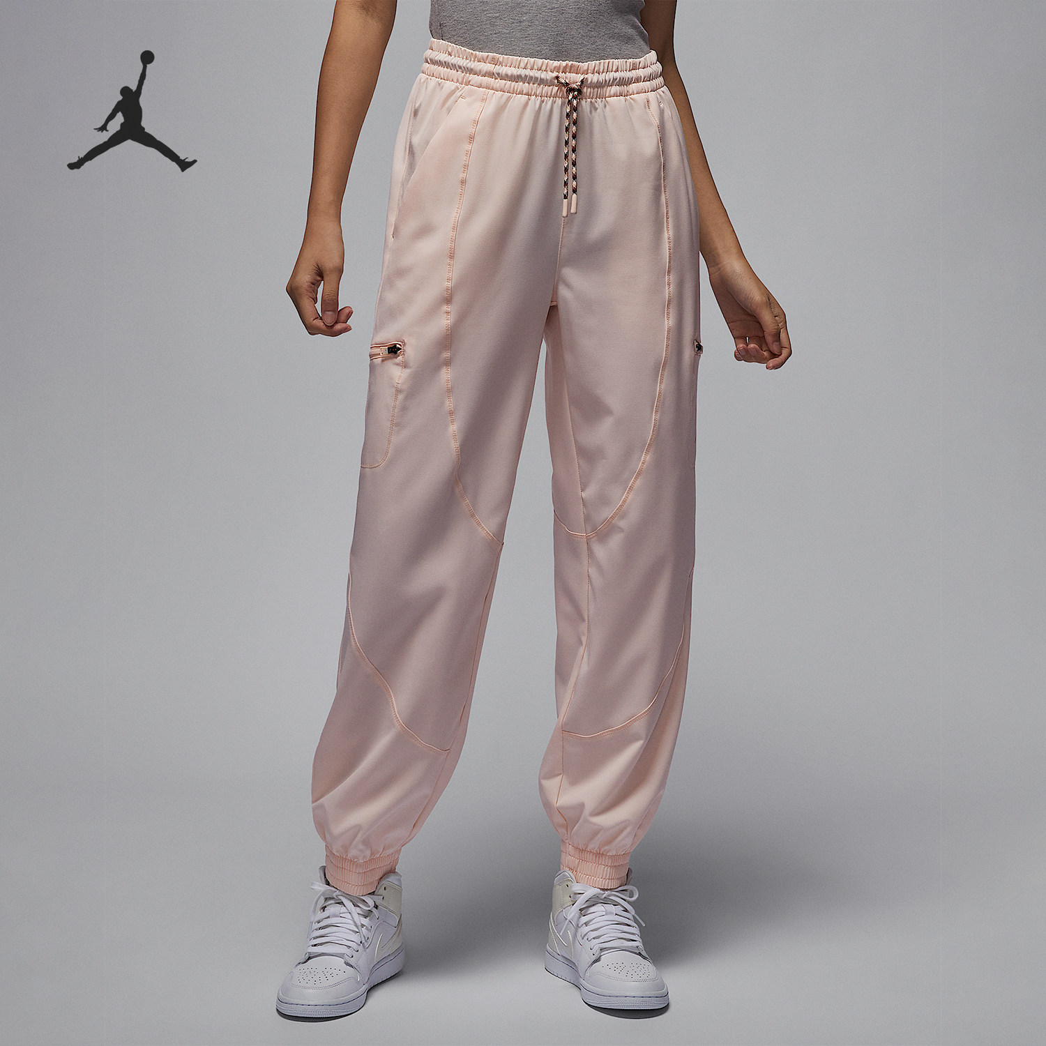 Nike/耐克正品JORDAN女士跑步运动束脚梭织长裤FB4660-838