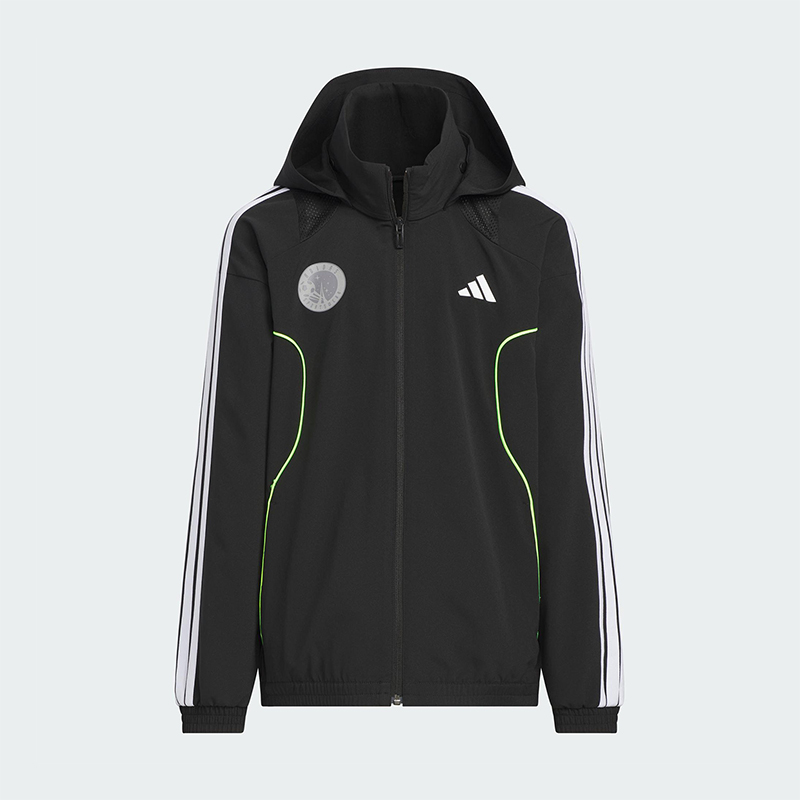 Adidas/阿迪达斯正品JK BTS WV儿童连帽梭织休闲宽松外套KC2543