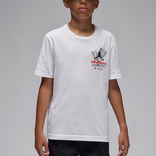 耐克正品 T恤IO2686 JORDAN春季 日常短袖 100 大童轻透休闲经典 Nike