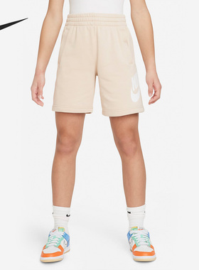 Nike/耐克正品新款大童休闲针织薄绒运动短裤FD2997-126