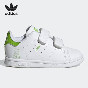 阿迪达斯正品 休闲运动鞋 三叶草夏季 儿童经典 FZ1156 新款 Adidas