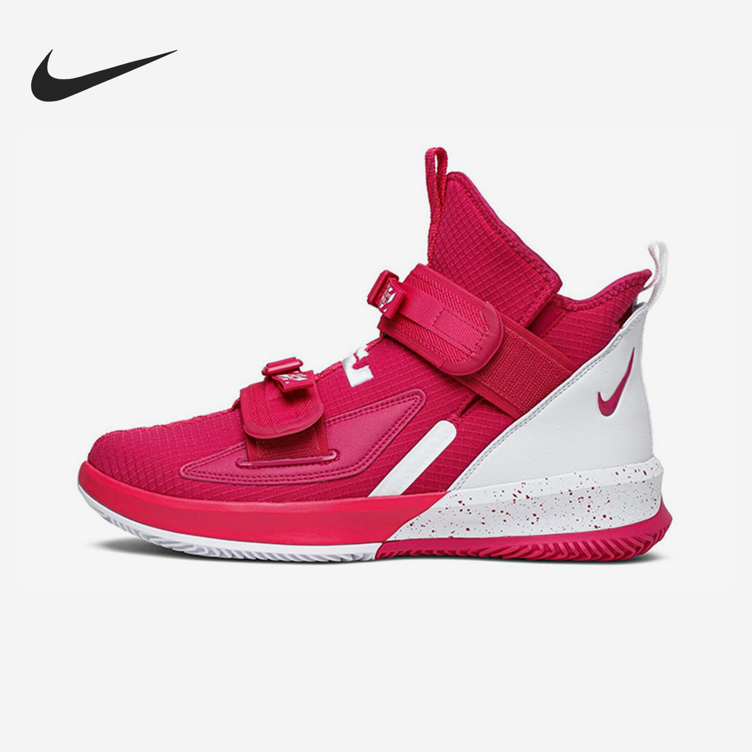 Nike耐克正品zoom soldier 13 Le Bron男款圆头篮球鞋BQ5553-604图片