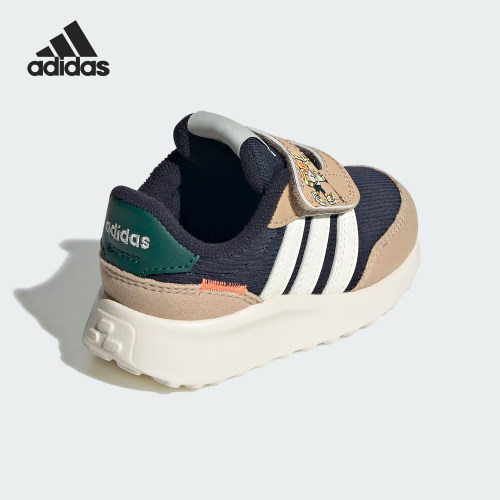Adidas/阿迪达斯正品2024新款婴童魔术贴运动休闲鞋JH7136