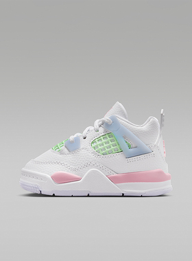 Nike/耐克正品Air Jordan 4婴童时尚经典休闲运动鞋IB7070-100