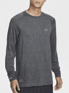 Nike/耐克正品Therma-FIT ADV男士圆领跑步上衣FZ1126-010