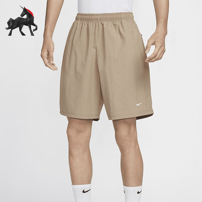耐克男士宽松系带梭织运动短裤