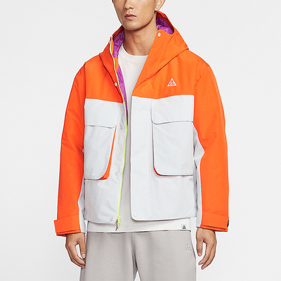 Nike/耐克正品2026春季款男士日常拼接连帽保暖棉服FV8682-820